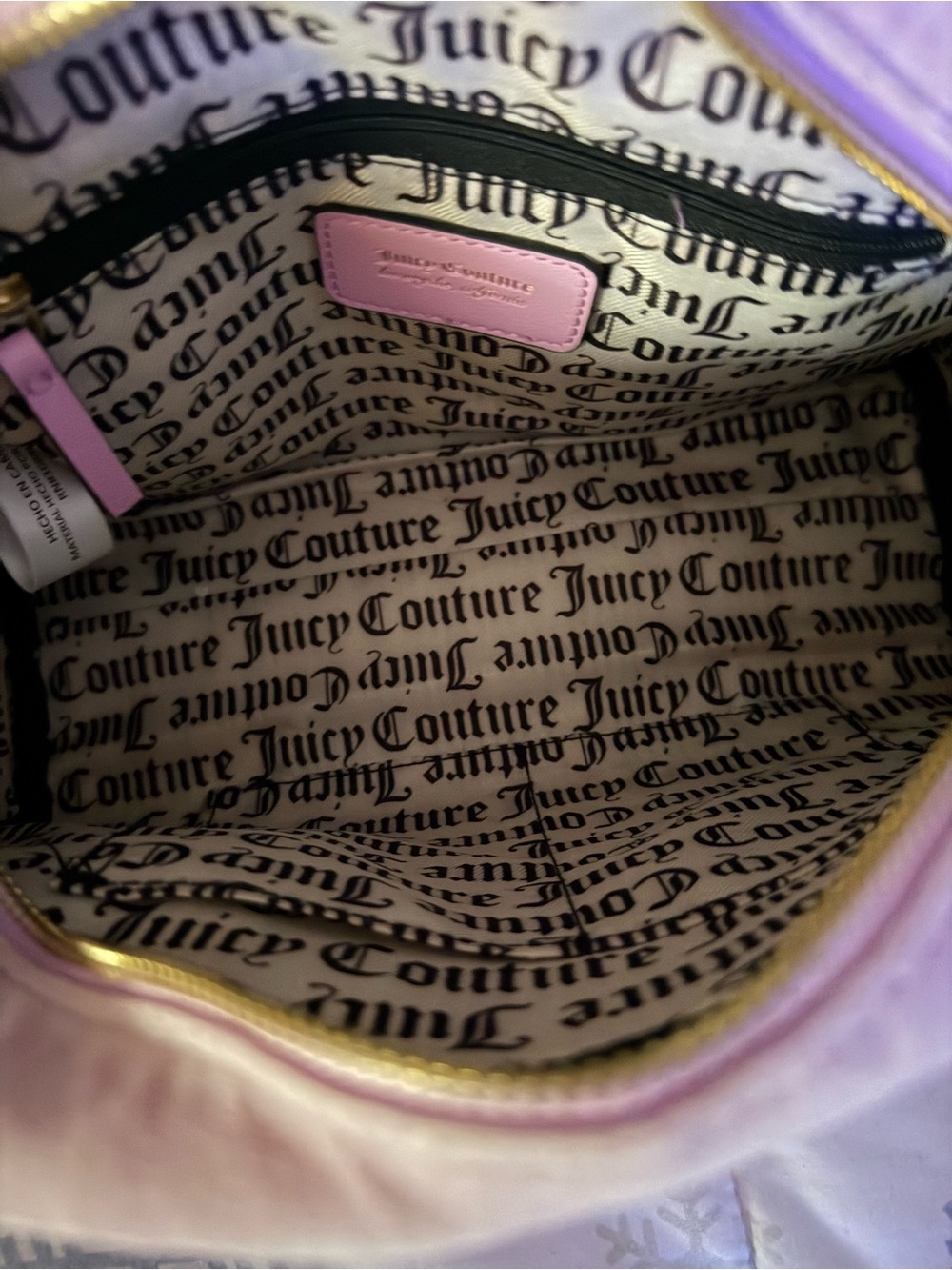 Juicy Couture Heritage Bowler “Fondant Pink” Handbag - Picture 3 of 4